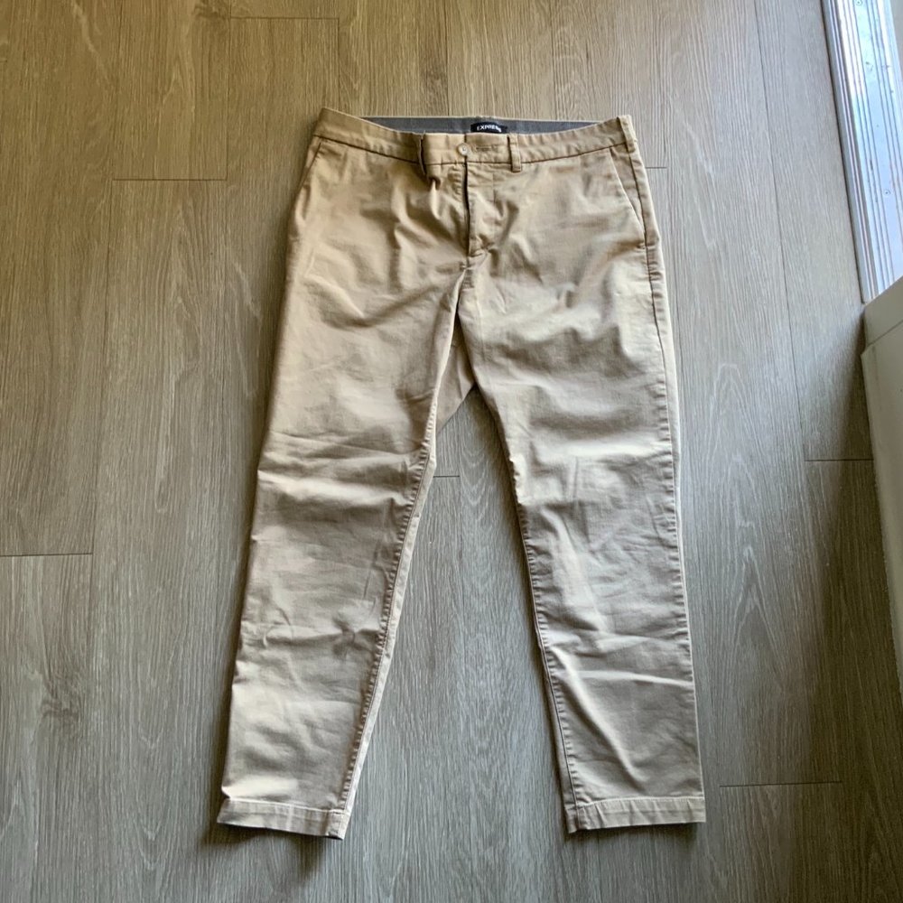 Express Athletic Slim Hyper Stretch Chino W33 L30